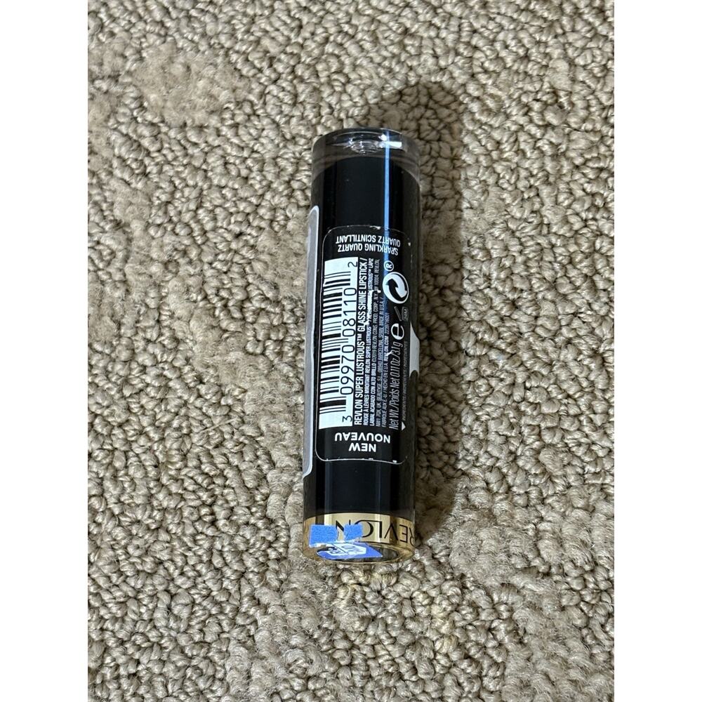 REVLON SUPER LUSTROUS GLASS SHINE LIPSTICK 001 SPARKLING QUARTZ Sealed